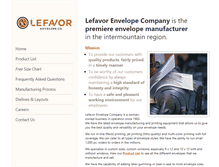Tablet Screenshot of lefavor.com